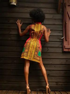 Mao Dashiki Dress (3 colors) 3