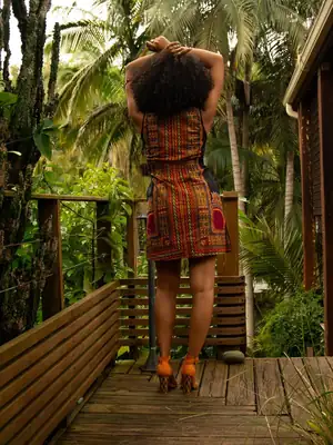 Mao Dashiki Dress (3 colors) 5