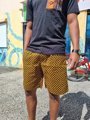 Short Flamme