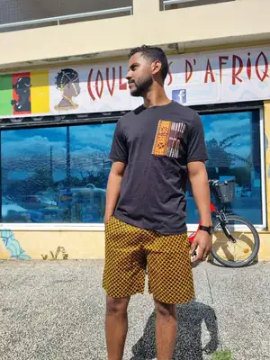 Short Flamme