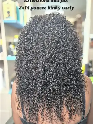 Tissage Kinky curly 4