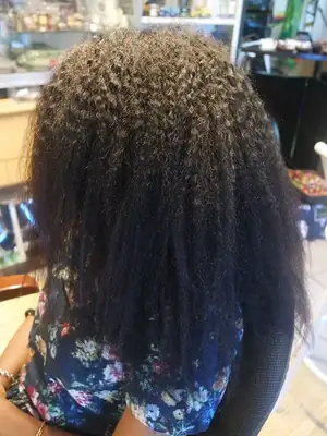 Tissage Kinky lisse