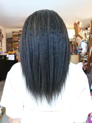 Tissage Kinky lisse