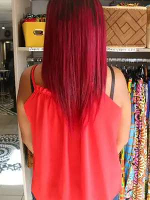 Tissage Lisse brésilien Rouge
