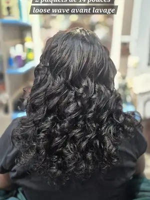 Tissage Loose wave