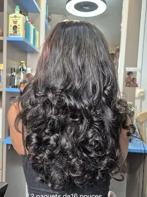 Tissage Rose curl 3