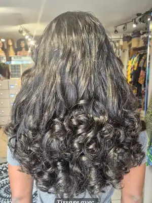 Tissage Rose curl 5