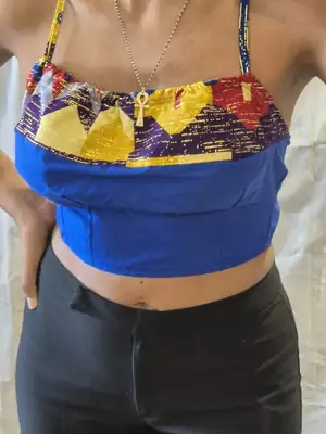 Top dos nu Senia bleu 6