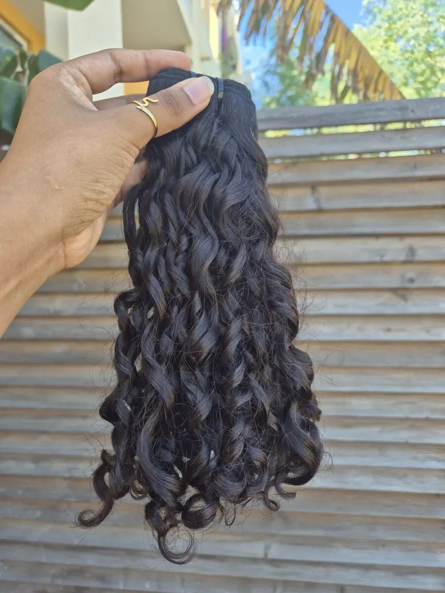 Tissage Italian curl