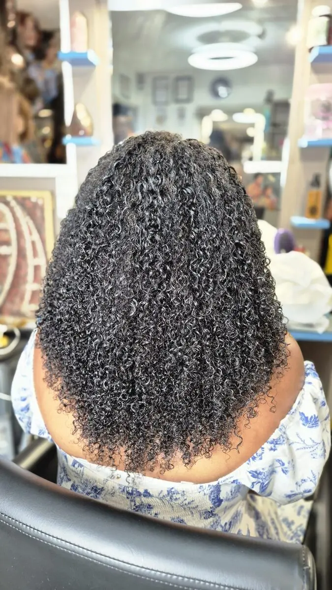 Tissage Kinky curly