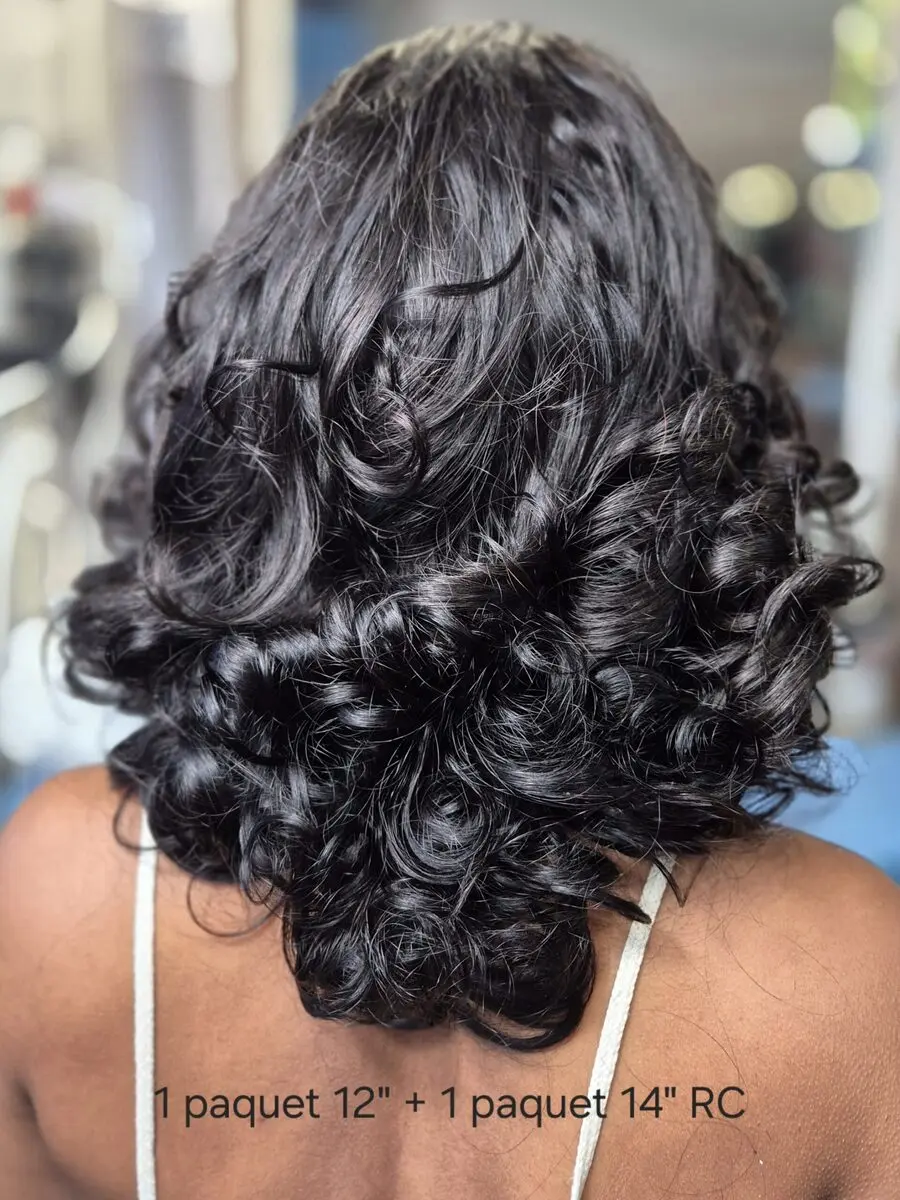 Tissage Rose curl